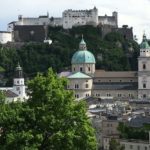 Salzburg an einem Tag - Blick zum Kapuzinerberg
